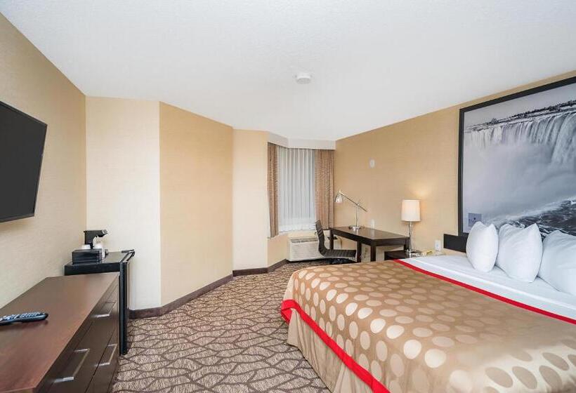 キングサイズベッドのスタンダードルーム, Ramada By Wyndham Niagara Falls Near The Falls