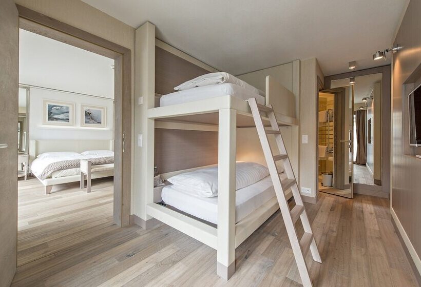 Habitación Familiar con Literas, Piz St. Moritz