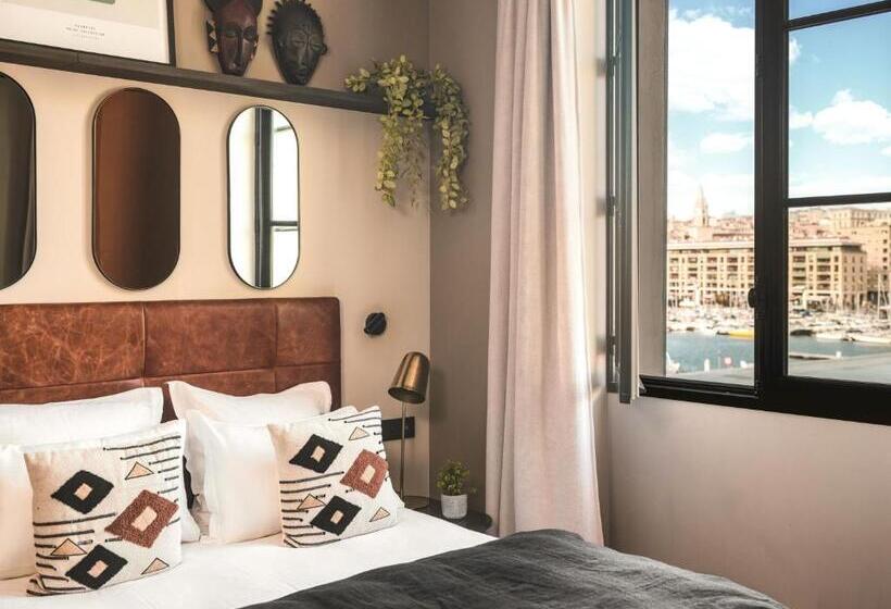 Трехместный Номер Deluxe с Видом, Maisons Du Monde Hôtel & Suites   Marseille Vieux Port
