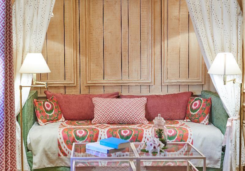 Люкс с Террасой, Cazaudehore, Hôtel De Charme Au Vert