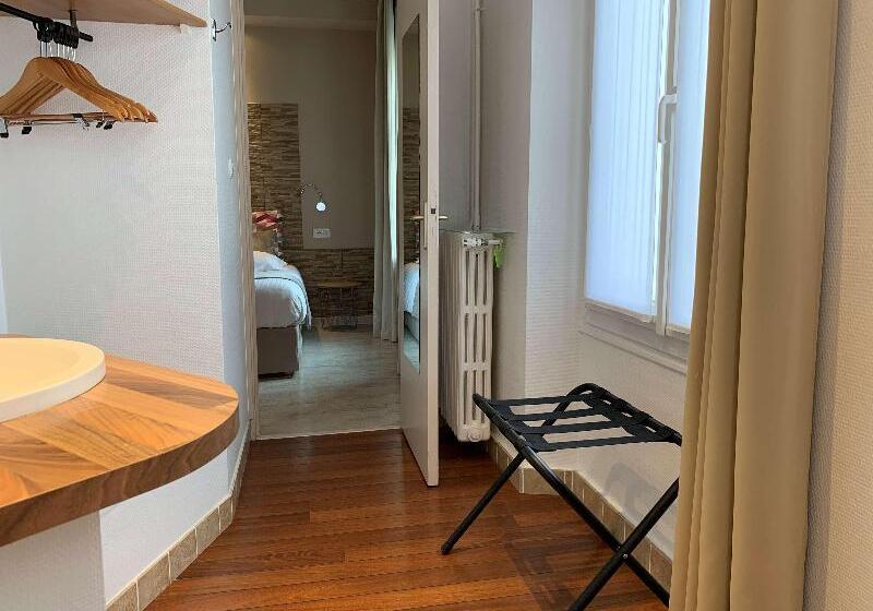 带大床的豪华间, Best Western Hôtel Des Voyageurs
