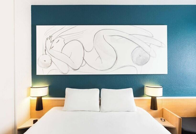 Номер Стандарт, B&b Hotel Bordeaux Mérignac Cadera Aéroport