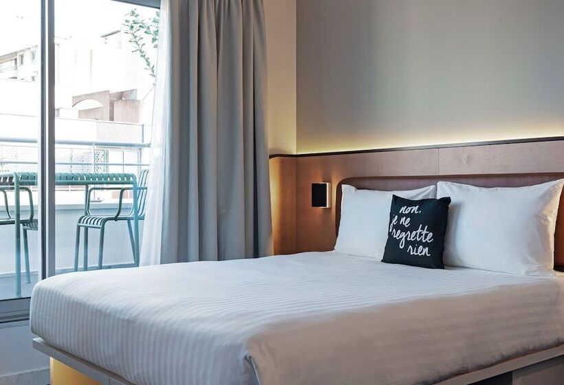 标准间带双人床, Moxy Paris Bastille