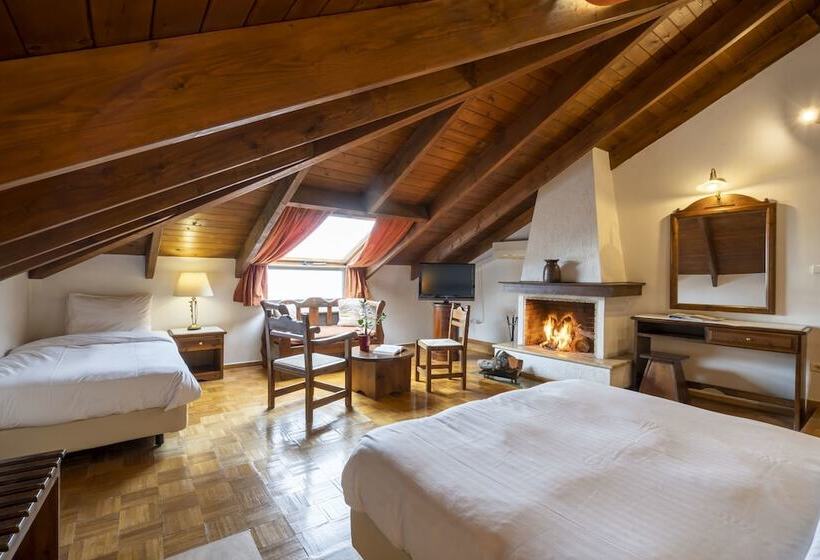 Номер Стандарт Трехместный, Domotel Anemolia Mountain Resort
