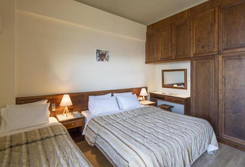Номер Стандарт Трехместный, Domotel Anemolia Mountain Resort