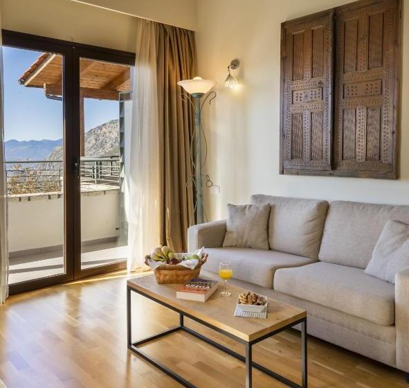 Представительский люкс с видом, Domotel Anemolia Mountain Resort