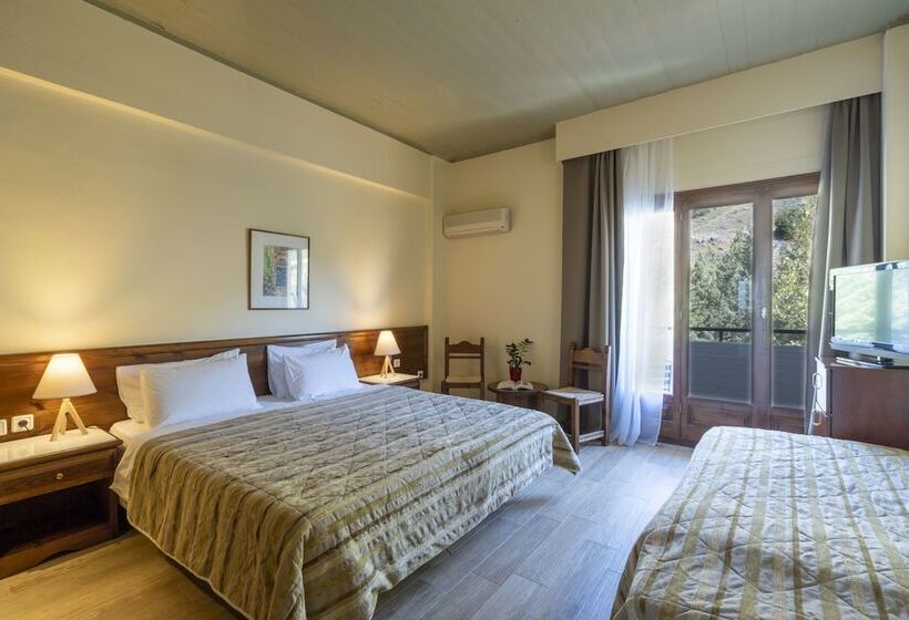Номер Стандарт Трехместный, Domotel Anemolia Mountain Resort