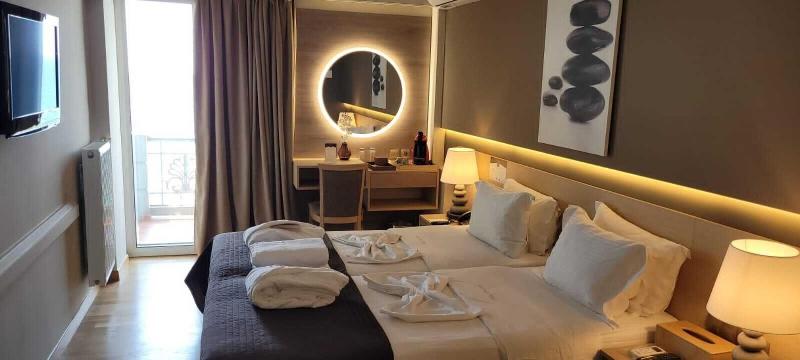 스탠다드 룸 바다 전망, Coral Hotel Athens