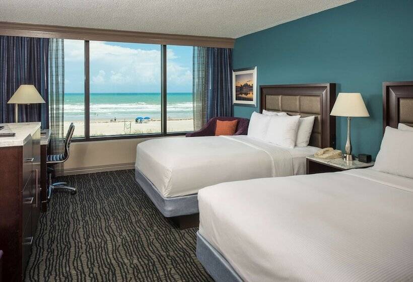 חדר סטנדרט שתי מיטות זוגיות, Hilton Cocoa Beach Oceanfront