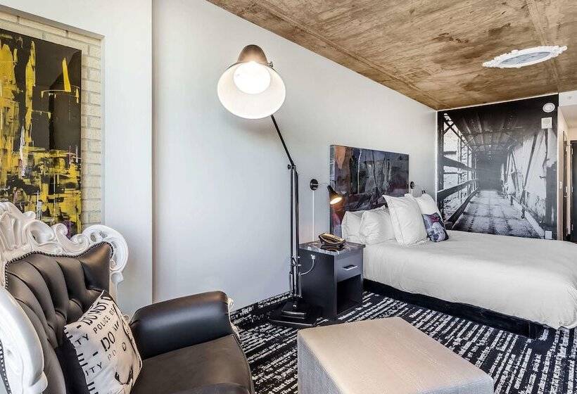 חדר דלוקס, Lorenzo Hotel Dallas, Tapestry Collection By Hilton