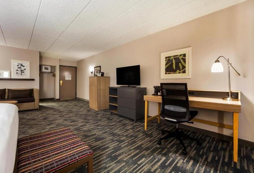 스탠다드 스튜디오 킹침대, Country Inn & Suites By Radisson, Lincoln Airport, Ne