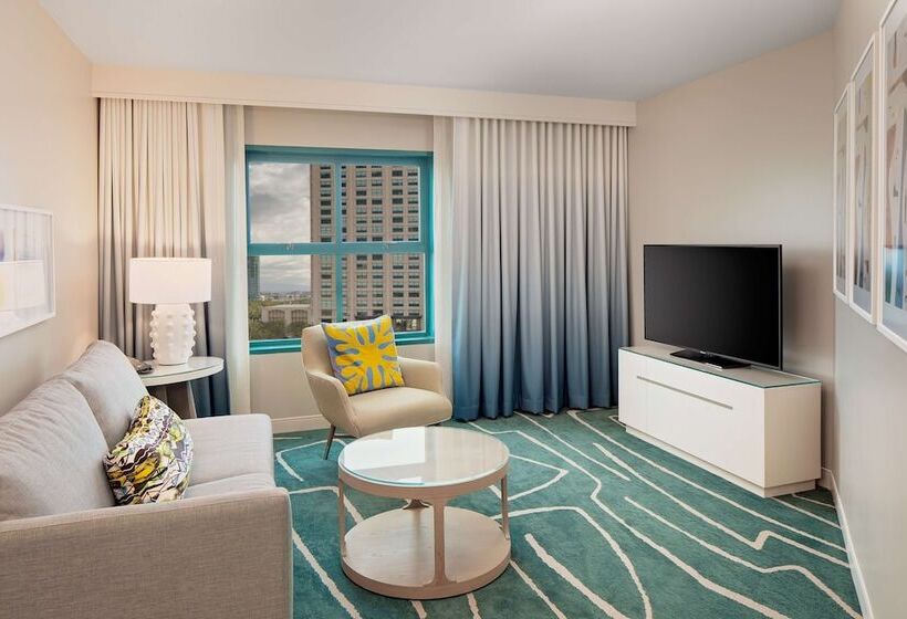 Városra Néző Suite, Embassy Suites By Hilton San Diego Bay Downtown
