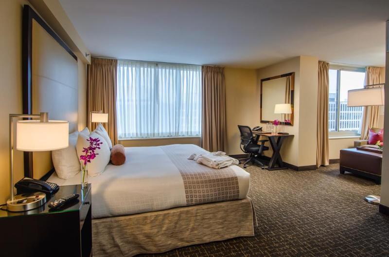 اتاق اجرایی با تخت بزرگ, Beacon Hotel & Corporate Quarters