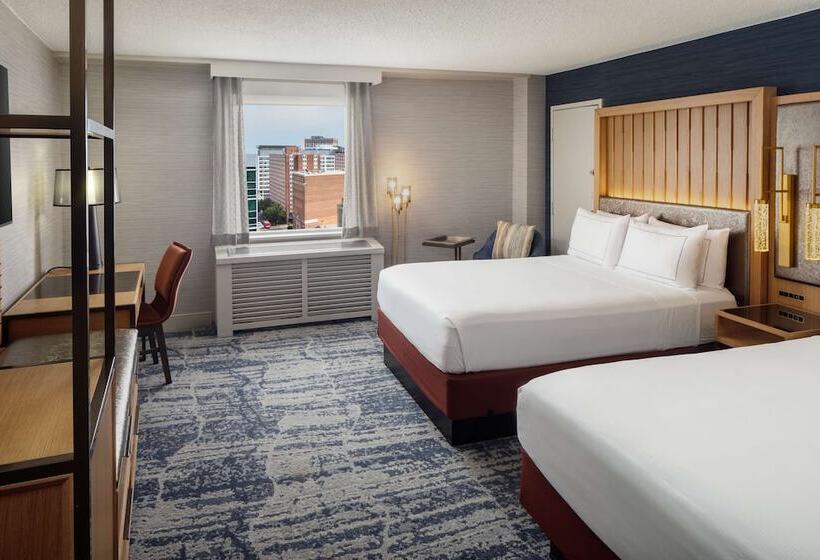 ２ダブルベッドのスタンダードルーム, Doubletree By Hilton Washington Dc Silver Spring