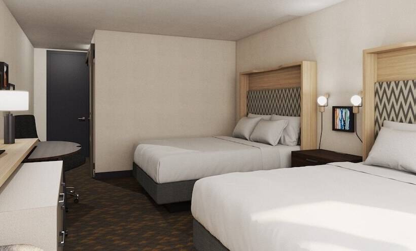 Номер Стандарт 2 Двуспальные Кровати, Holiday Inn Chicago – Midway Airport S By Ihg