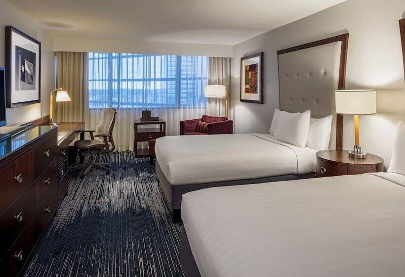 اتاق استاندارد با 2 تخت دوبل, Sonesta Hotel Houston Iah Airport