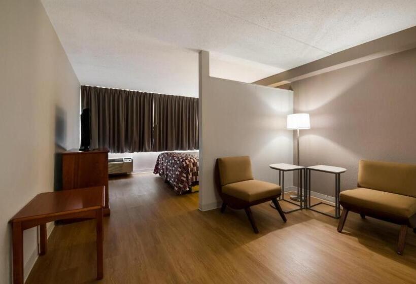 سوئیت با تخت بزرگ, Red Roof Inn And Suites Newark   University