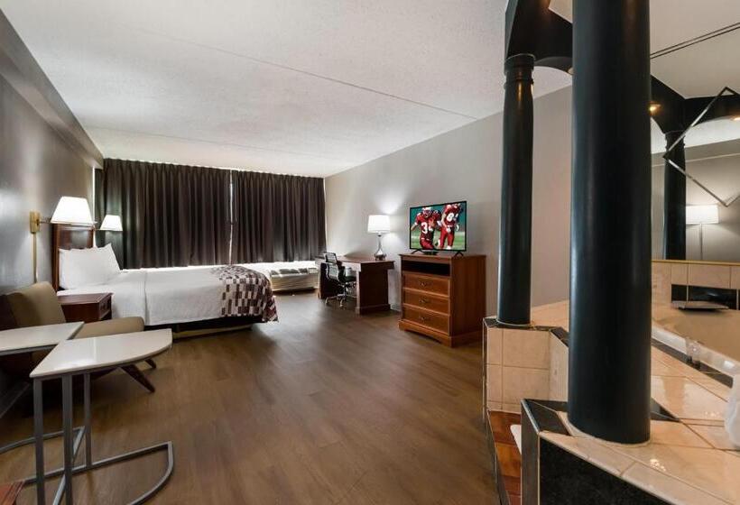 سوئیت با تخت بزرگ, Red Roof Inn And Suites Newark   University