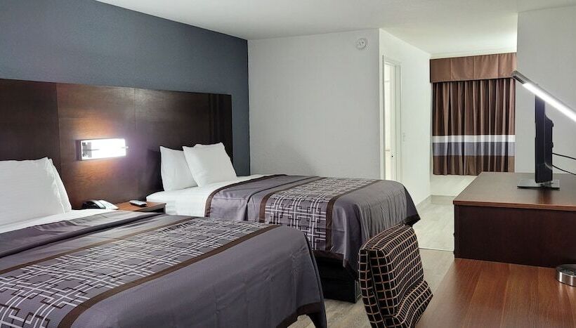 Номер Стандарт 2 Двуспальные Кровати, Key West Inn  Boaz