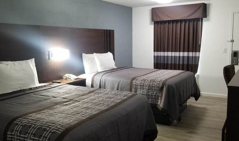 Номер Стандарт 2 Двуспальные Кровати, Key West Inn  Boaz