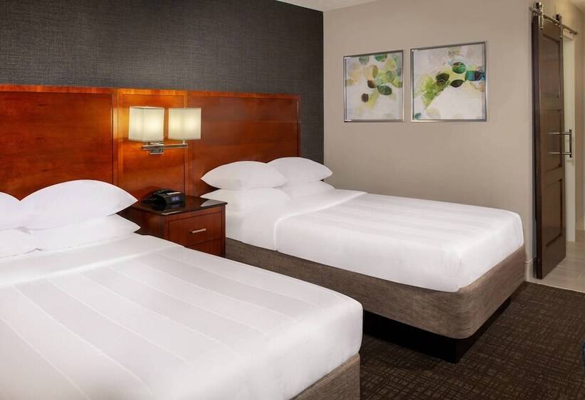 Номер Стандарт 2 Двуспальные Кровати, Marriott Raleigh Durham Research Triangle Park