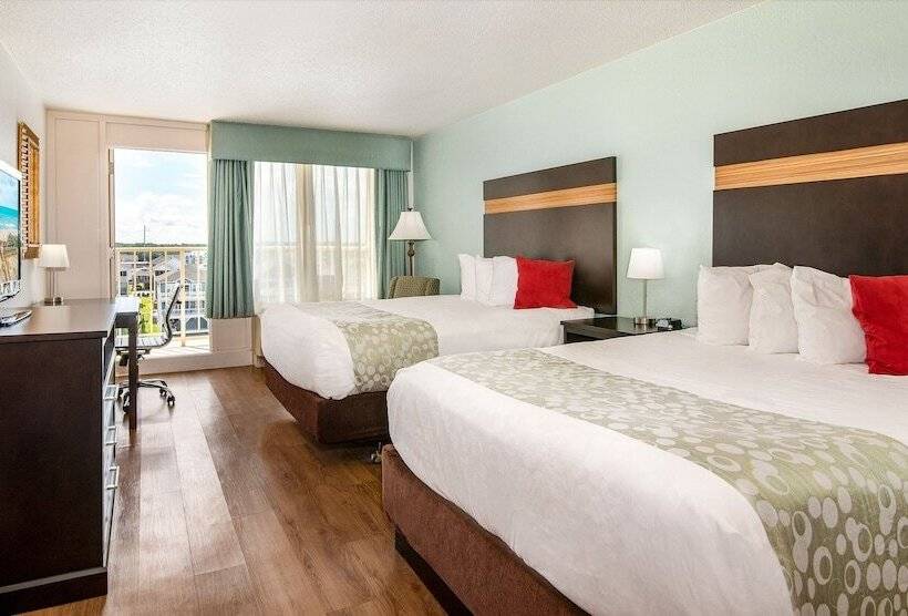 Номер Стандарт 2 Двуспальные Кровати, Ramada Plaza By Wyndham Nags Head Oceanfront