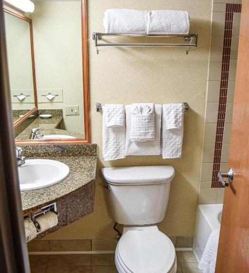 带2个双人床的标准工作室, Comfort Inn & Suites Downtown Tacoma