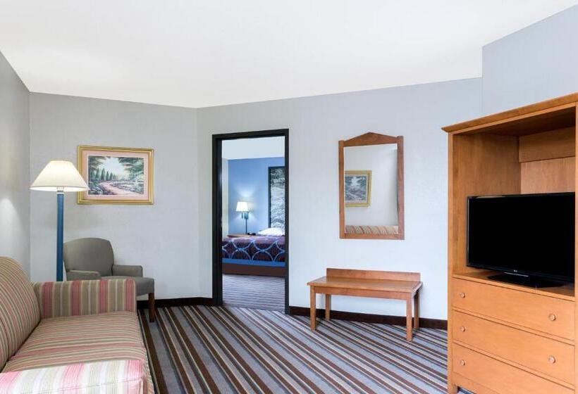 스위트 킹사이즈 침대, Super 8 By Wyndham Wisconsin Dells