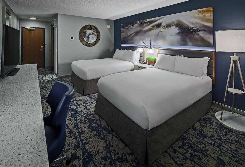 ２ダブルベッドのスタンダードルーム, Doubletree By Hilton Hotel Denver
