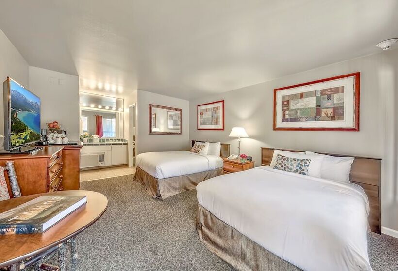 חדר סטנדרט שתי מיטות זוגיות, Forest Suites Resort At The Heavenly Village