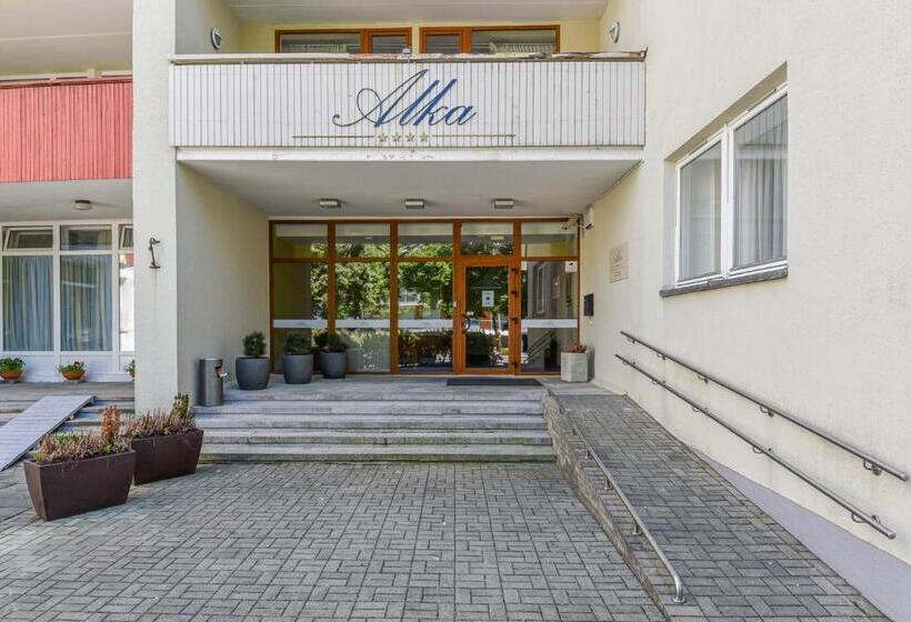 اتاق استاندارد سه تخته با بالکن, Alka Boutique Apartments & Spa