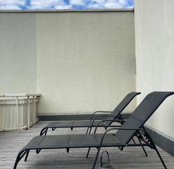 اتاق استاندارد با تراس, Alka Boutique Apartments & Spa
