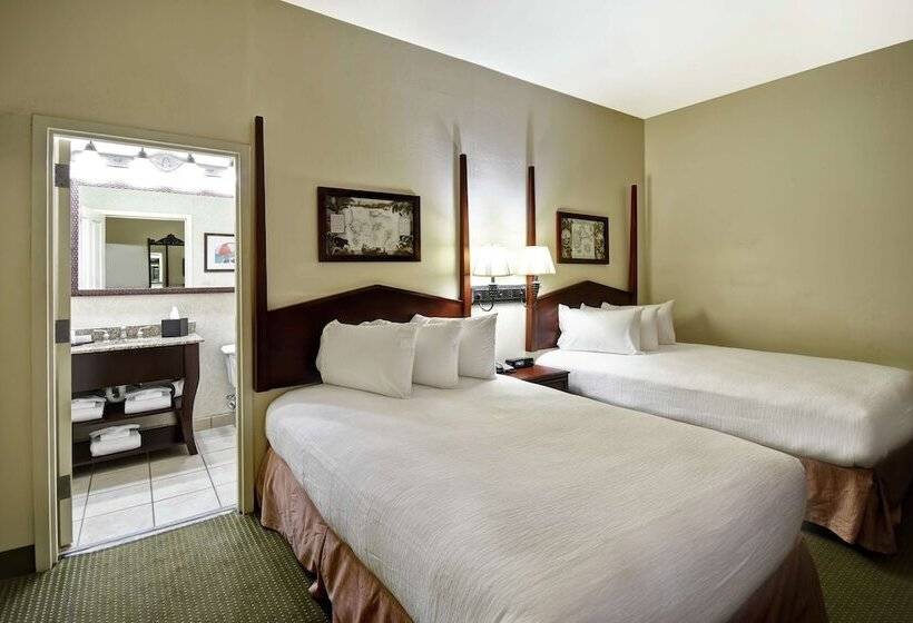 غرفه قياسيه سريرين مزدوجين, Embassy Suites By Hilton Charleston Historic District