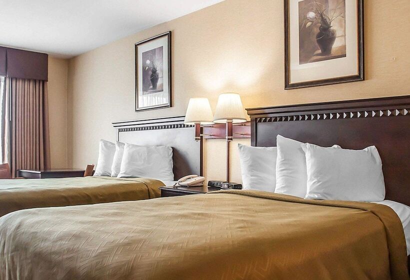 Номер Стандарт 2 Двуспальные Кровати, Econo Lodge Elmira Corning