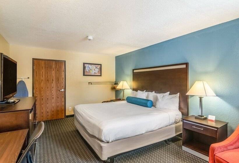 장애인을 위한 킹사이즈 침대 스탠다드 룸, Glenridge Inn Glendale  Pasadena