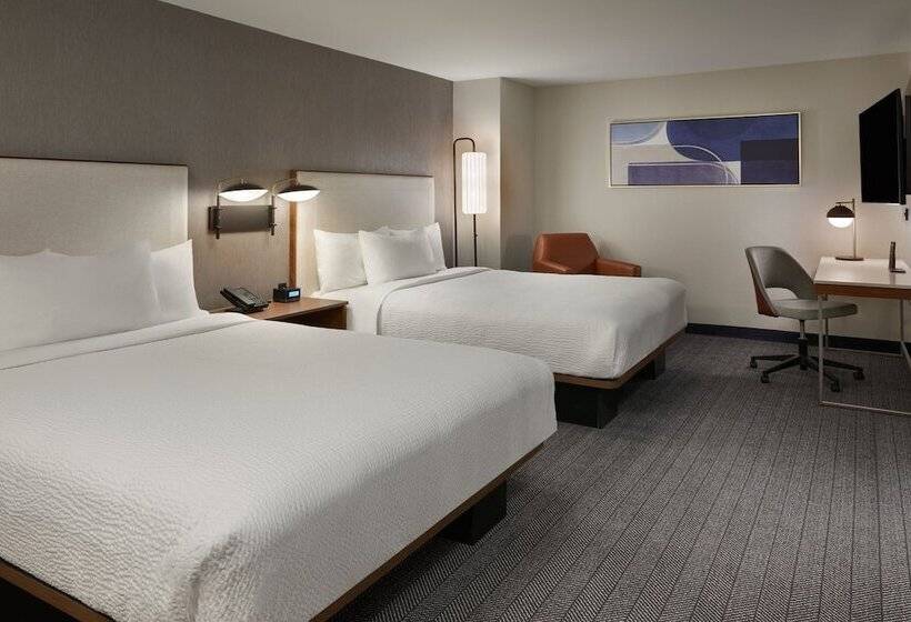 Номер Стандарт 2 Двуспальные Кровати, Courtyard By Marriott Kitchener