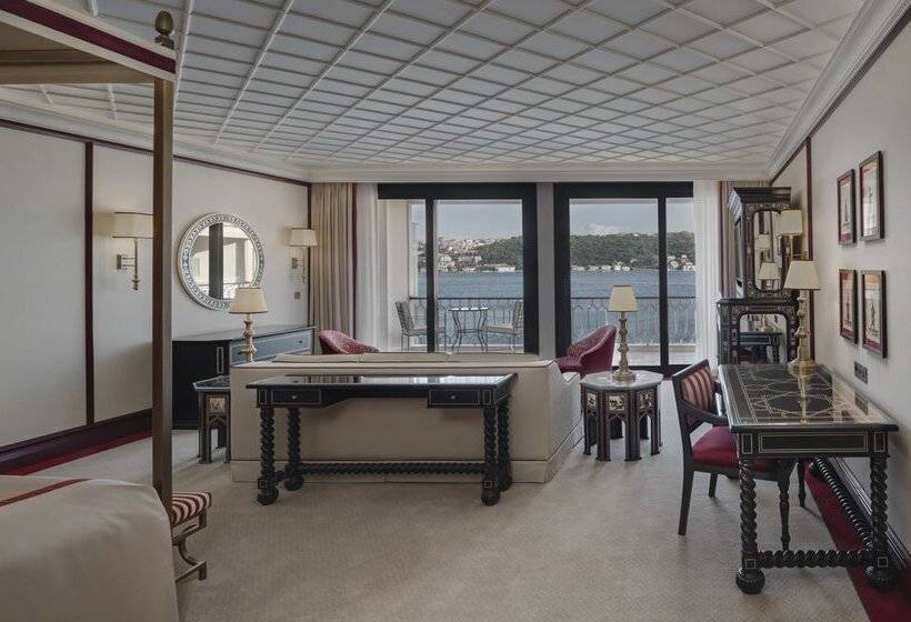 キングサイズベッド、ビュー付きデラックスルーム, çırağan Palace Kempinski Istanbul