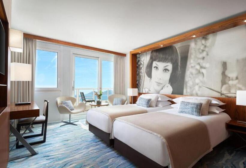 חדר דלוקס נוף לים, Jw Marriott Cannes