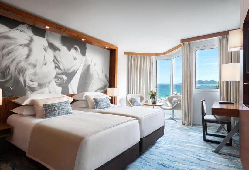디럭스 룸 바다 전망, Jw Marriott Cannes