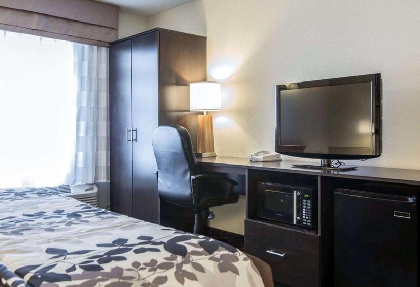 キングサイズベッドのスタンダードルーム, Sleep Inn Florence North