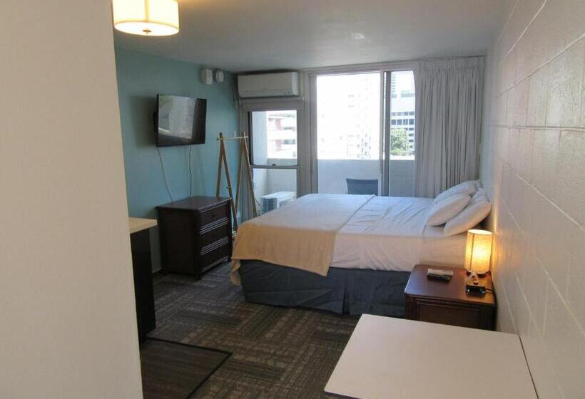 스탠다드 룸 킹사이즈 침대, Waikiki Central Hotel   No Resort Fees