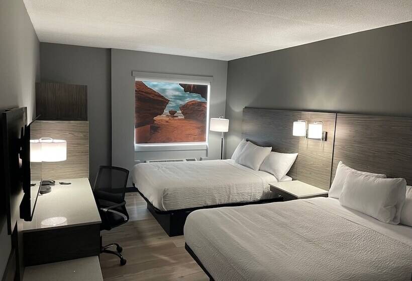 带2个双人床的标准工作室, Days Inn & Suites By Wyndham Summerside