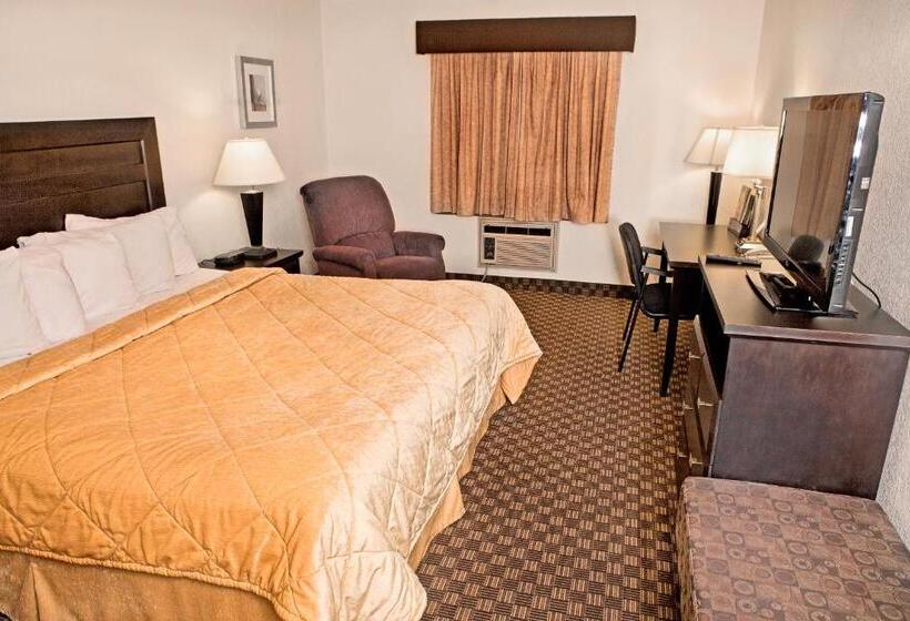 اتاق استاندارد با تخت بزرگ, Super 8 By Wyndham Calgary/airport