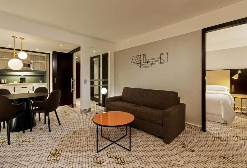 Люкс Executive Кровать Кинг, Four Points By Sheraton Munich Arabellapark