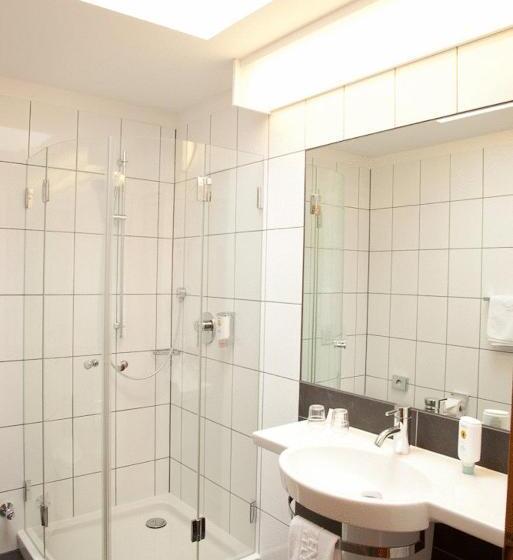 标准间带双人床, Akzent Hotel Deutsche Eiche