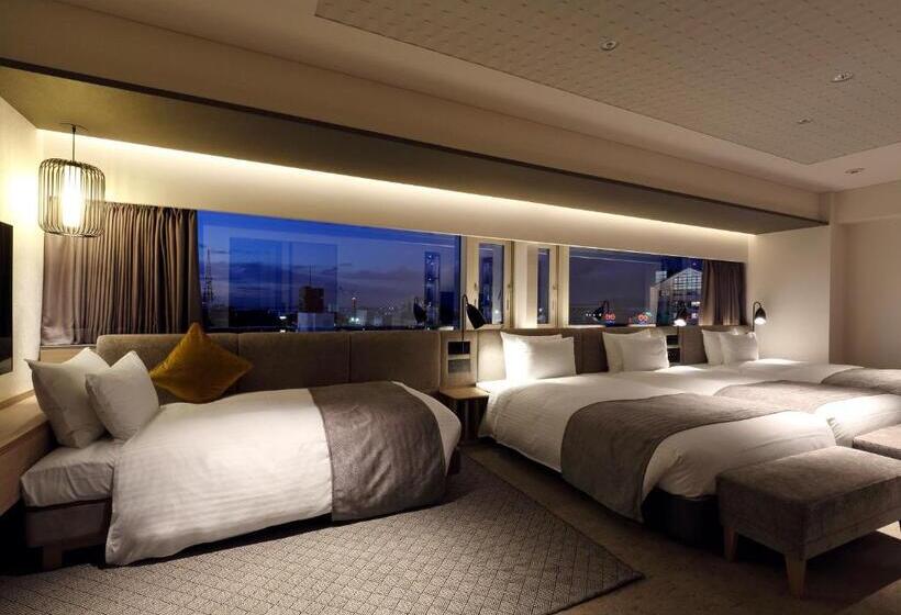 デラックスの４人部屋, Solaria Nishitetsu Hotel Fukuoka