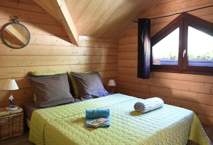 اتاق استاندارد با سرویس بهداشتی مشترک, Un Balcon En Montagne
