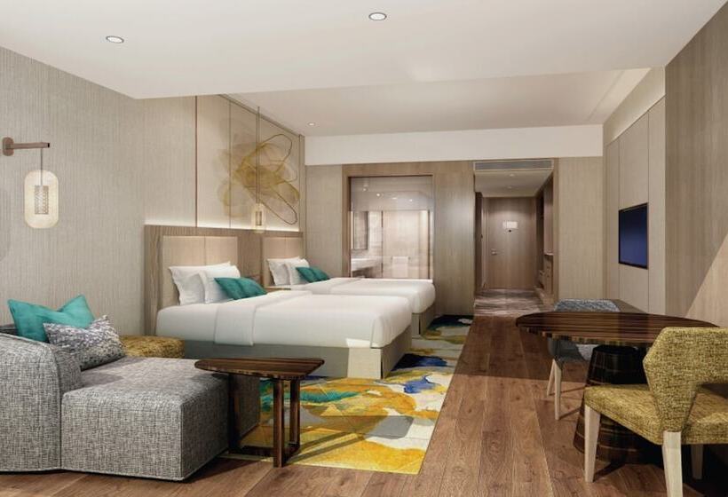 스탠다드 룸 더블 침대 2개, Crowne Plaza Beihai Silver Beach, An Ihg