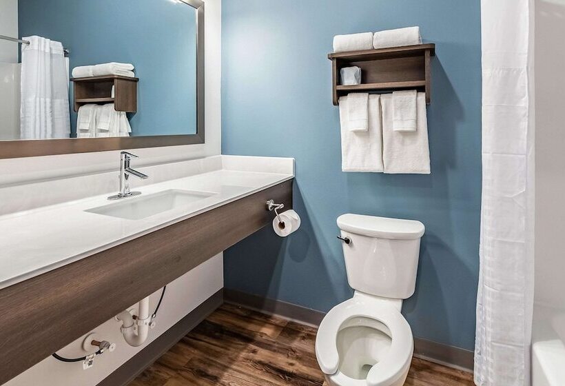 Номер Стандарт 2 Двуспальные Кровати, Woodspring Suites Indianapolis Zionsville
