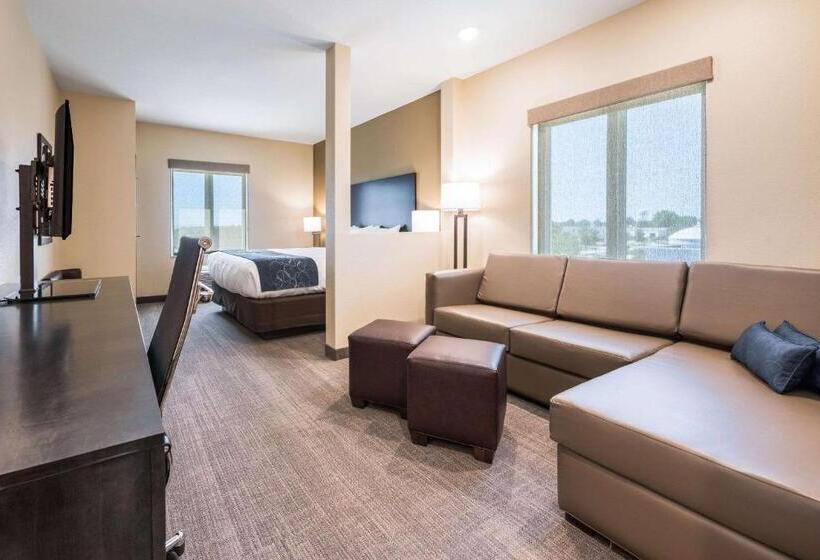 Люкс Кровать Кинг, Comfort Suites Marysville Columbus  Northwest